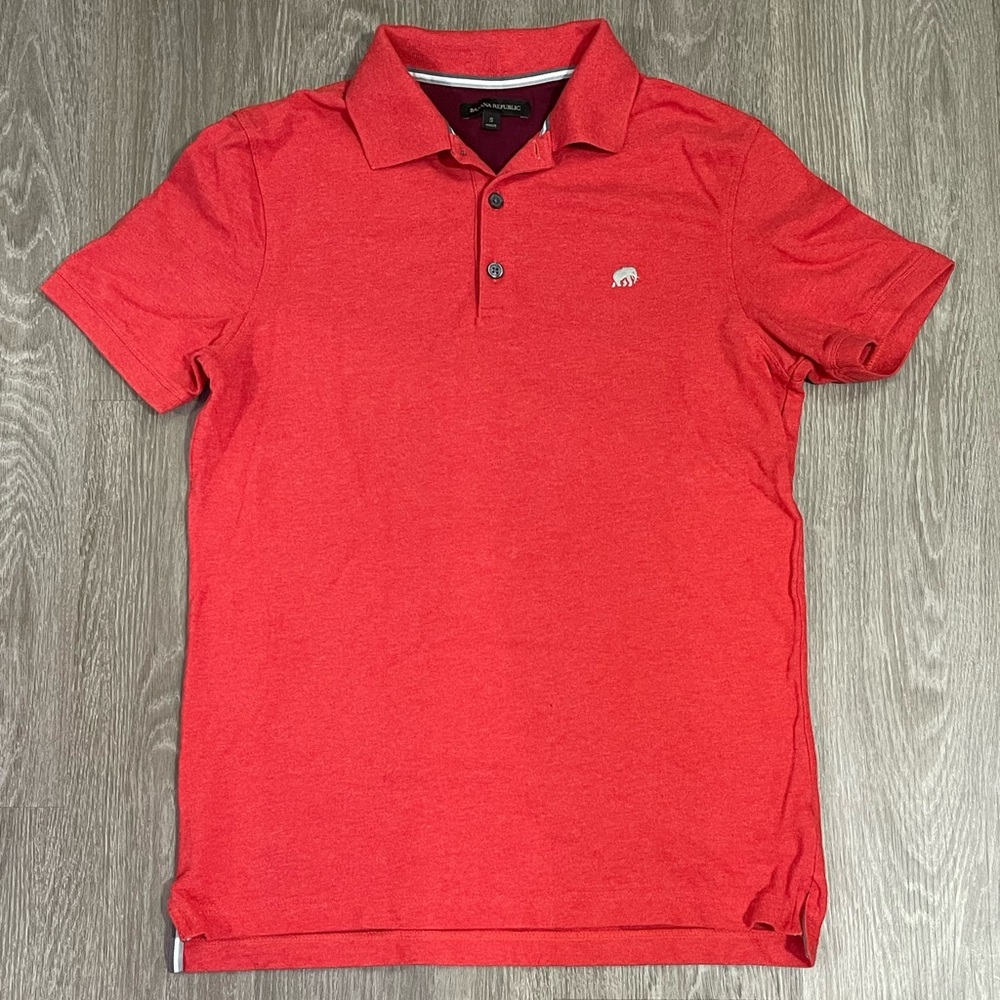 Banana Republic Knit Short Sleeve Polo T-Shirt Sz. S